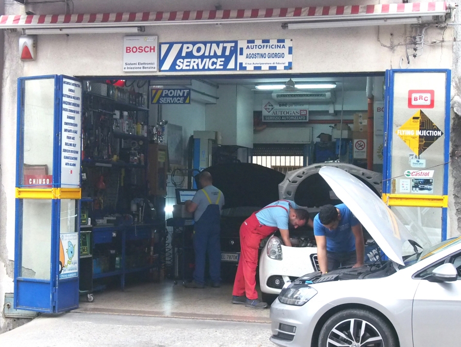 Ingresso autofficina